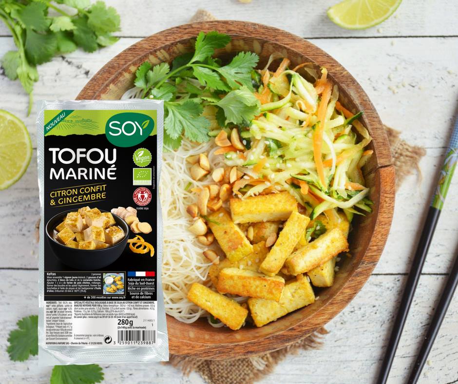 Découvrez les spécialités veggie de SOY, l’expert français du végétal bio depuis 1982.